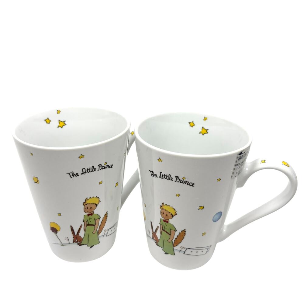 NEW The Little Prince Le Petit Prince Mugs Cups Lot 2 Konitz Germany Thailand